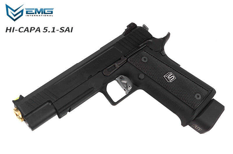 EMG SAI Licensed High Capacity 5.1 GBB Pistol Toy Airsoft