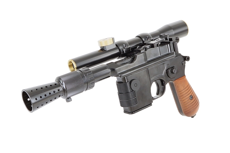 Armorer Works M712 DL-44 Blaster Semi / Auto GBB Pistol -Toy Airsoft Gun
