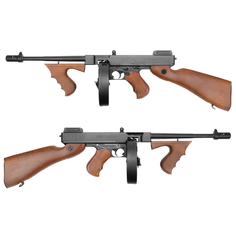 King Arms Classic Thompson Licensed M1928 Chicago BK AEG -Toy Airsoft Gun