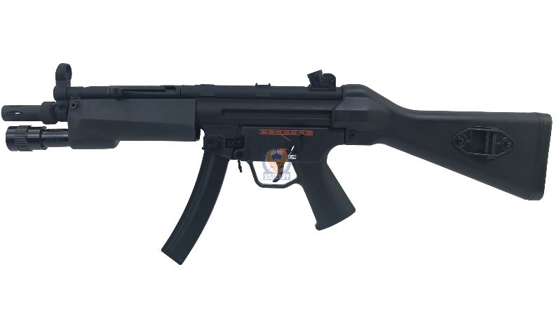 FCW MP5A4 with Fixed Stock And Flash Light AEG -Toy Airsoft Gun