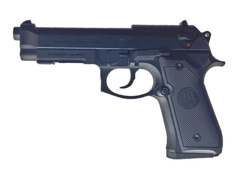 GTS M9 Shells Ejection Blow Back Laser Dummy Pistol BK -Toys Hobby Gun