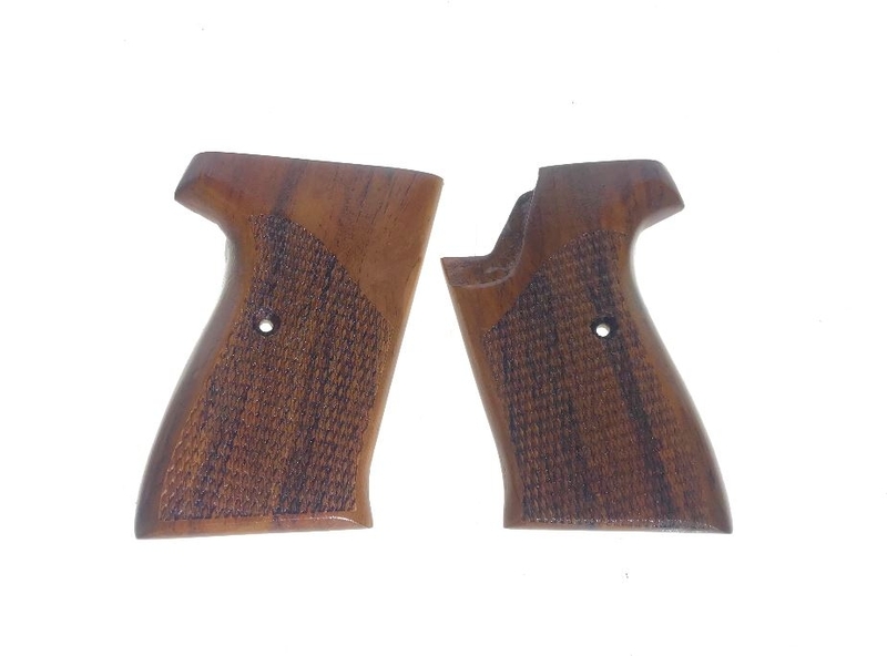Kimpoi  Hand Carved Wood Grip Set For Marukoshi NBB Pistol -Toy Airsoft Part