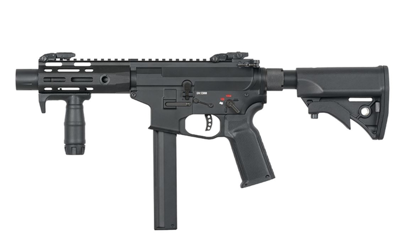 CYMA Platinum CM106A M4 9mm Style AEG SMG Rifle Black -Toy Airsoft Gun