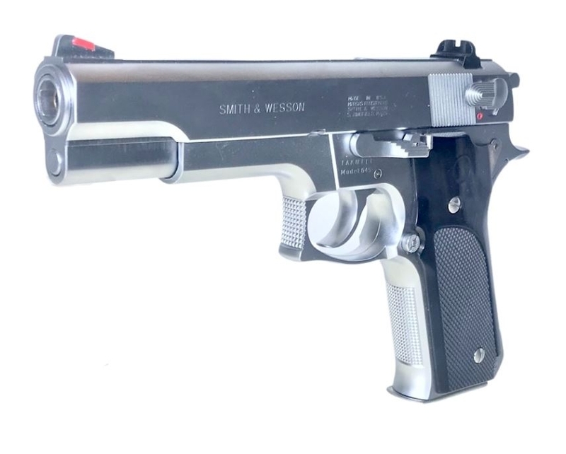 MGC S&W M645 Gas NBB Chrome Silver -Toy Airsoft Gun