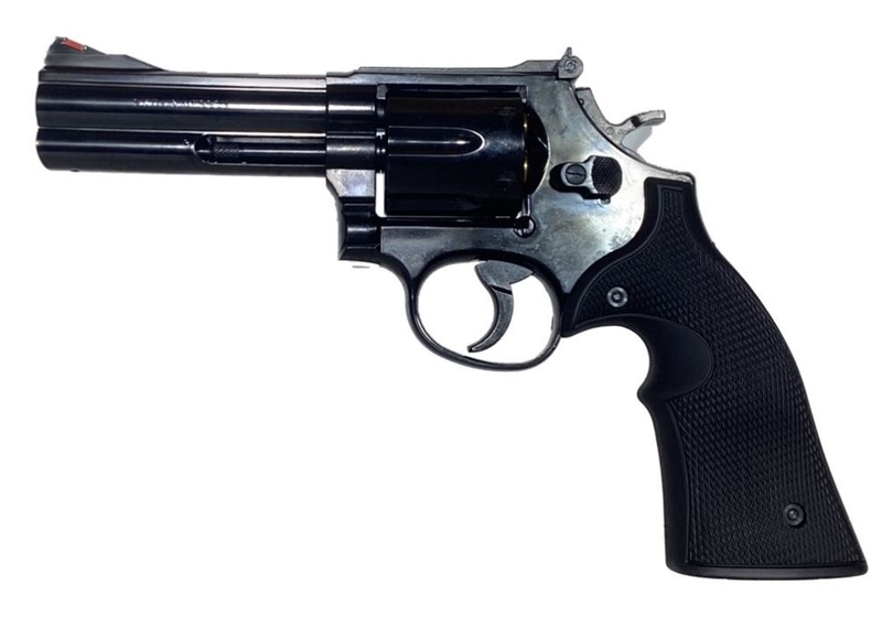 Marushin S&W M586 Windy Black Gas Revolver -Toy Airsoft Gun