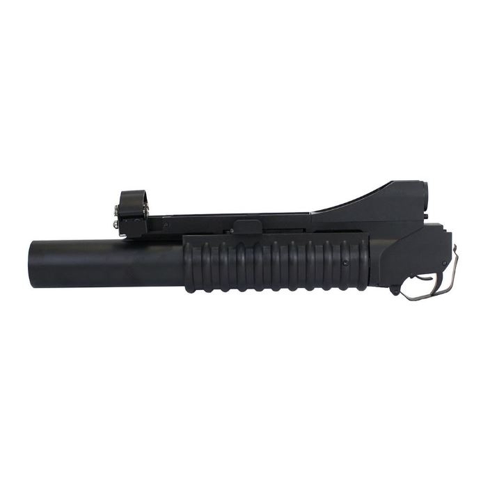 FCW M203 Grenade Launcher Long BK Metal with Full Marking -Toy Airsoft Gun
