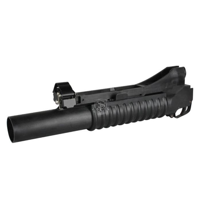 FCW M203 Grenade Launcher Long BK with Full Marking -Toy Airsoft Gun