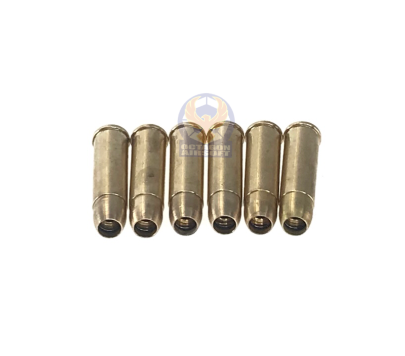 Homeland CNC 6pcs Shells Set For Win Gun / BO Rhino Python 357 CO2 Gas Revolvers Toy Airsoft Part