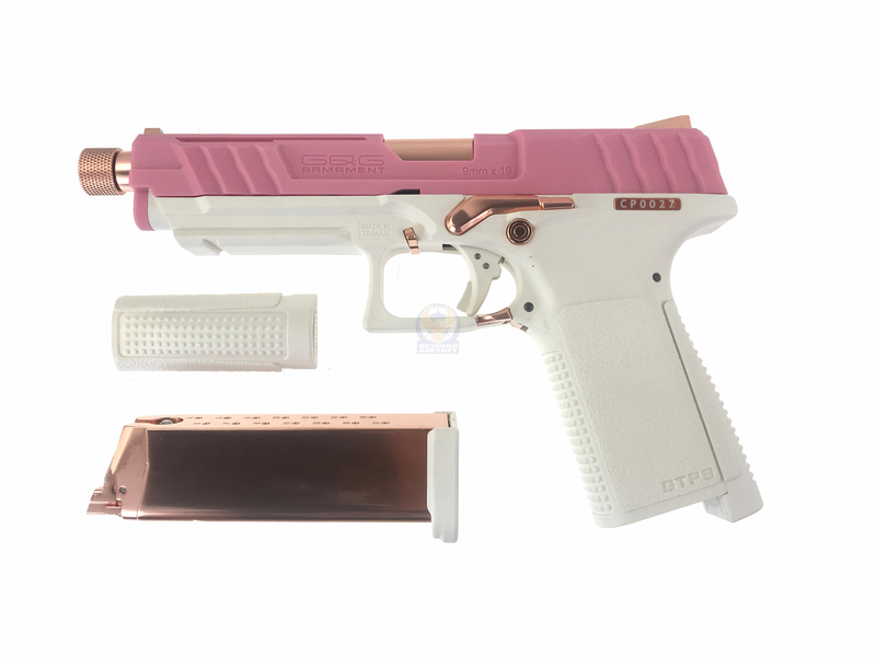G&G GTP9 GBB Pistol Pink White Limited Version Toy Airsoft