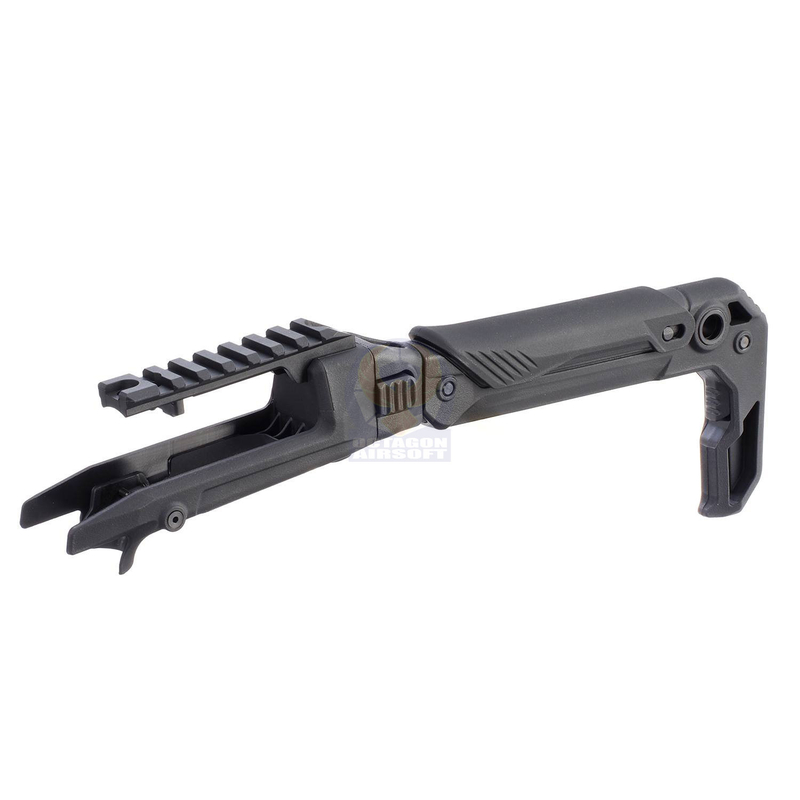 Action Army AAP01 U01-007 Folding Stock  Black Toy Airsoft Part