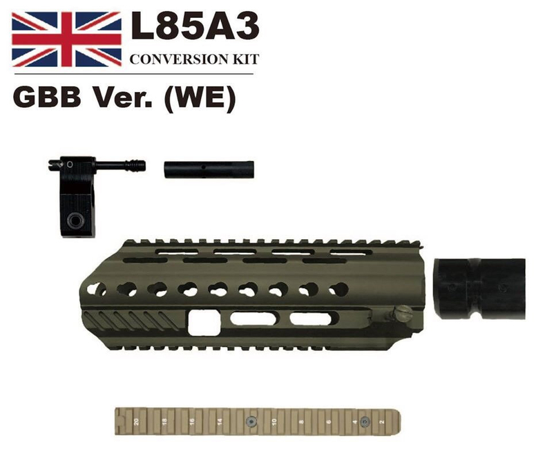 Angry Gun L85A3 Conversion Kit For WE GBB Rifle Toy Airsoft Part