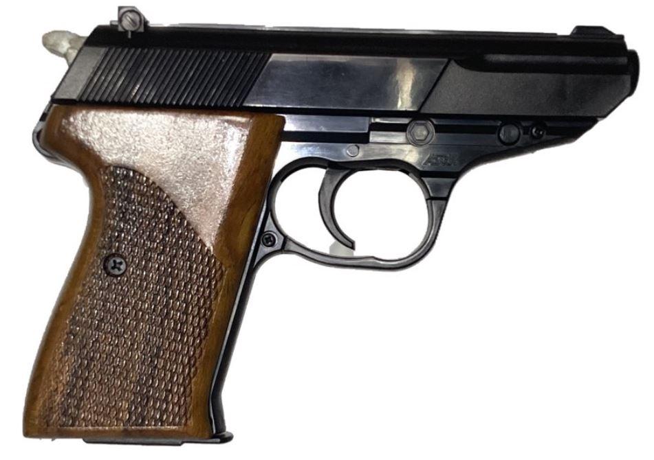 Marukoshi Walther P5 Gas NBB Pistol w/h Kimpoi Wood Grip Custom -Toy Airsoft Gun