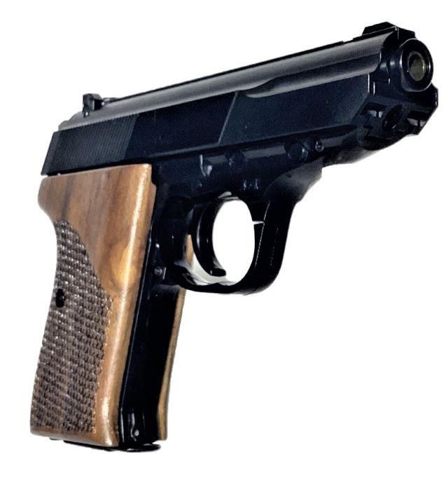 Marukoshi Walther P5 Gas NBB Pistol w/h Kimpoi Wood Grip Custom -Toy Airsoft Gun